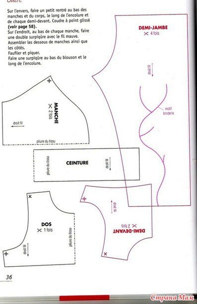 Может кому-то пригодится. Выкройки на кукол Paola Reina (фото 6)