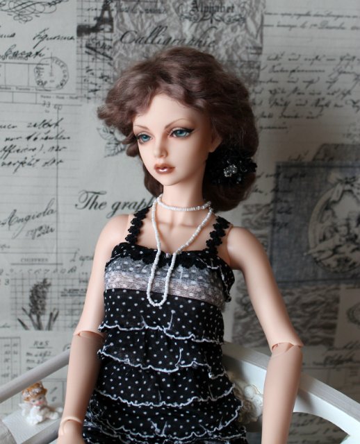 Энжи в стиле ретро — Куклы Iplehouse (Иплхаус): BJD (БЖД) (фото 2)