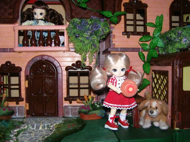 В моем новом домике новоселы