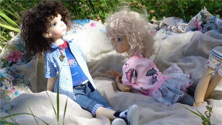 Первое свидание — Куклы Kaye Wiggs (Кайе Виггс): авторские BJD (БЖД)