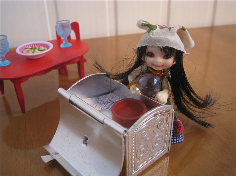 Маленькая цыганочка Рада — Куклы Fairyland (ФэйриЛэнд): BJD (БЖД) (фото 7)