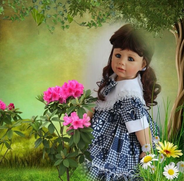 Маленькая феечка с острова цветов. Tamara от Monika Peter-Leicht (фото 5)