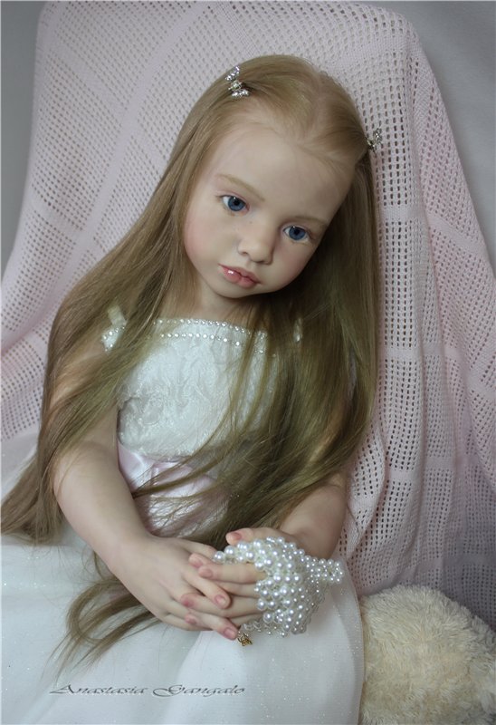 Ангелов много ни бывает. Ангелина. Кукла реборн Анастасии Гангало (фото 2)