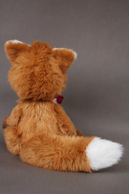Лисёнок Мика, обладатель шикарного хвоста. Авторская игрушка Татьяны Матляк (фото 8)