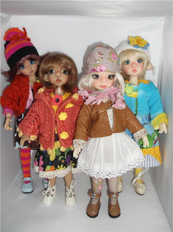 Такие разные мелкие! Ушастые и нет. Коллекция БЖД от Kaye Wiggs