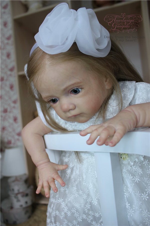 Дарина. Мой Прототип реборн Фрида от Каролы Вегерих