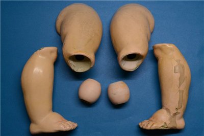 Антикварная кукла Олечка — Редкие антикварные куклы и реплики: воск