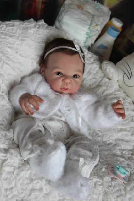 Малышка Кармен. Куколка реборн Виктории Вишни