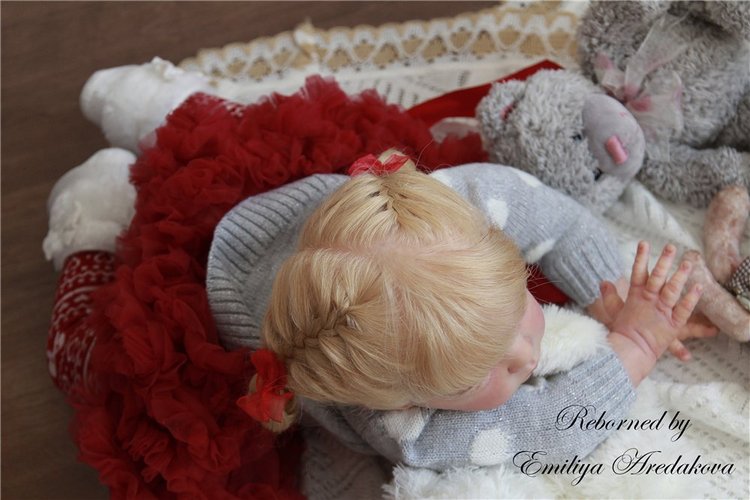 Вилмочка, преображение... Кукла реборн Эмилии Аредаковой (фото 4)