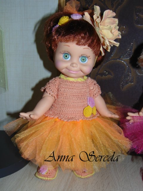 Платьица для Фейсинок — Одежда и обувь для кукол своими руками: фото (фото 2)