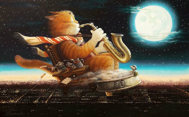 Сказочки кота Кузьмы... художник Александр Маскаев (фото 6)