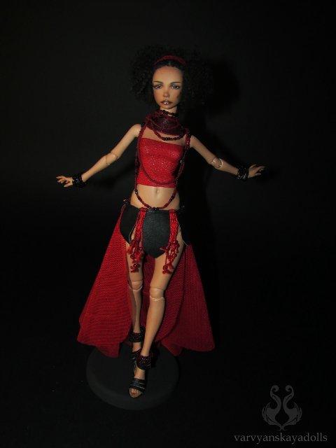 Авторская кукла Тинаш — Авторские шарнирные куклы своими руками: лепка (фото 7)