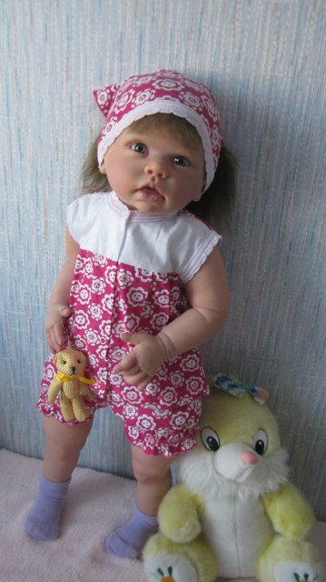 Моя малышка реборн Наташенька