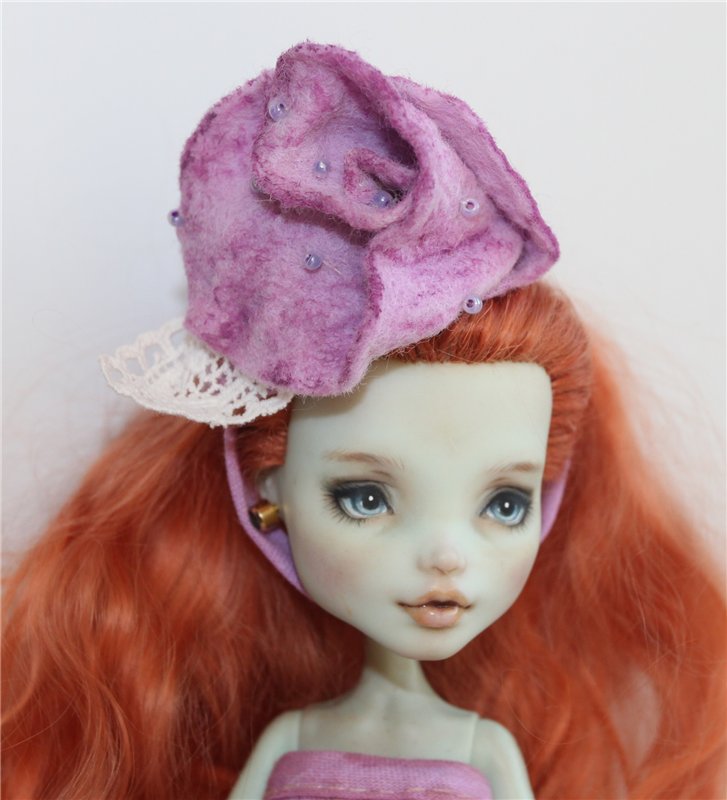 "Нежная роза" аутфит для куклы монстр хай (фото 10)