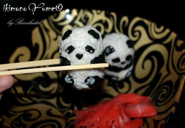 Рисовые пандочки — Авторские игрушки из разных материалов: синельная проволока (фото 9)