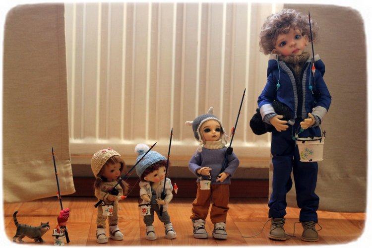 Весёлая прогулка,фантазёры Иночка и Дрюша и их друзья