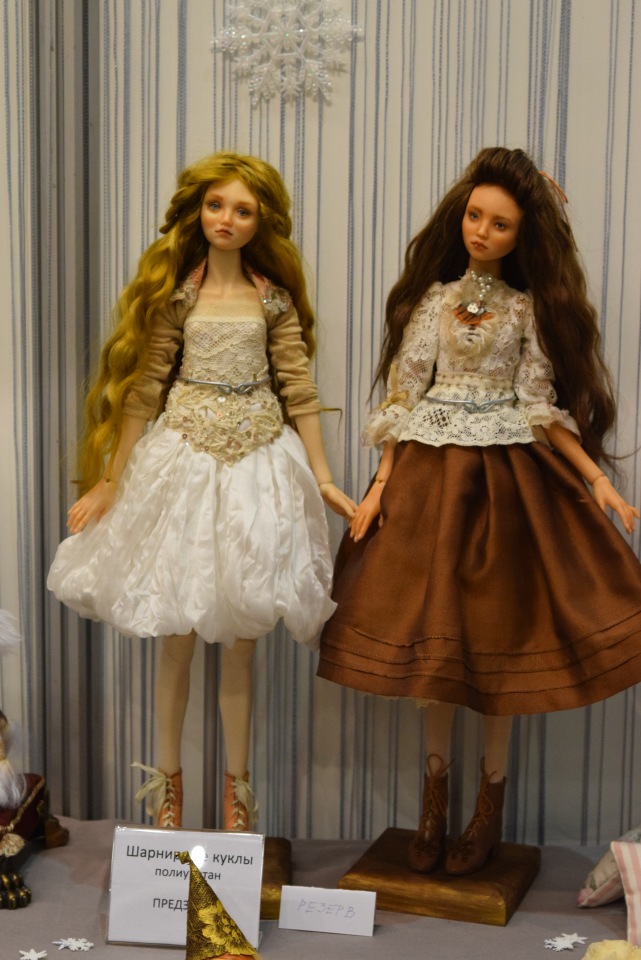 VII Московская международная выставка "Искусство Куклы". Портреты кукольной души или незримый диалог. Часть 2