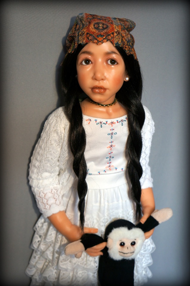 ООАК кукла Светланы Гришко. Кармен (фото 5)