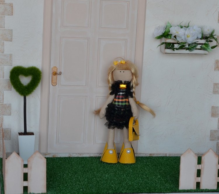 Большой румбокс с аксессуарами (фотозона 7в1) для кукол от 25 см