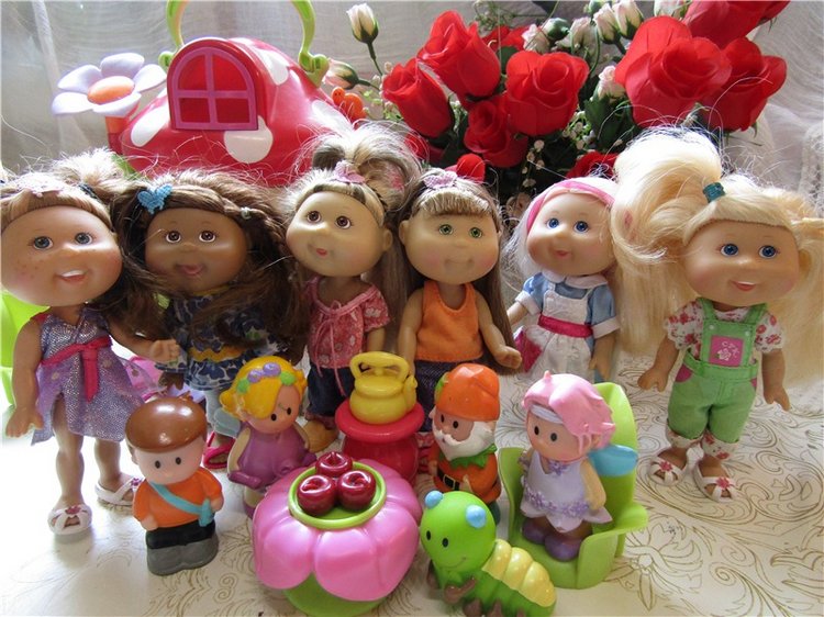 Новый дом для Лилочки — Куклы Cabbage Patch Kids (Капустки): винтаж 80