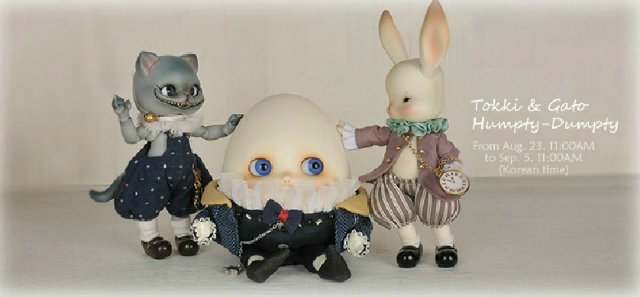Веселые персонажи Tokki, Gatto и Humpty Dumpty от Neo-AngelRegion (SOOM)