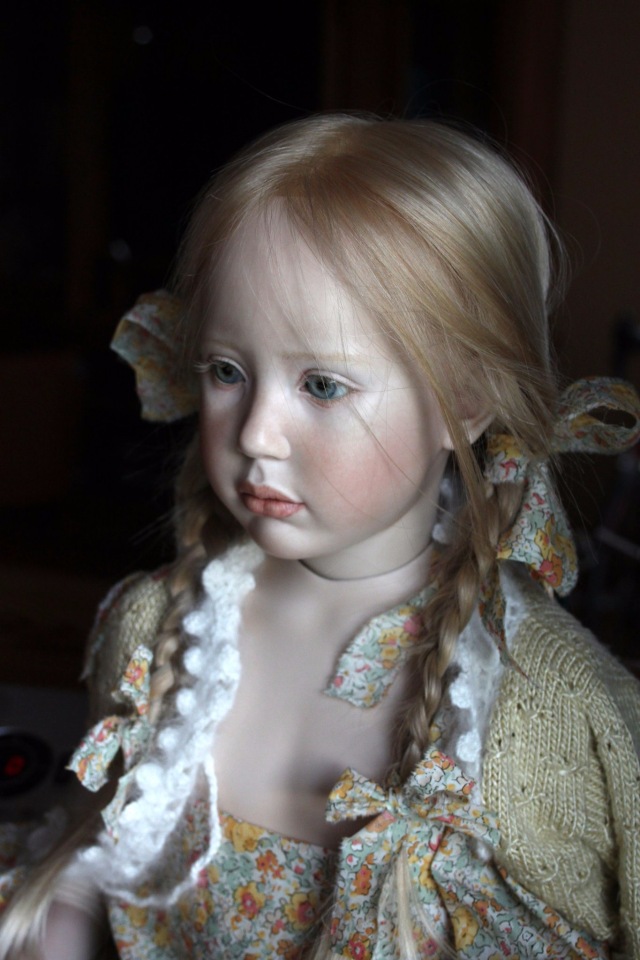 Процесс создания фарфоровых кукол - Джинн Гросс (Jeanne Gross). Часть Часть седьмая - Дети Цветов