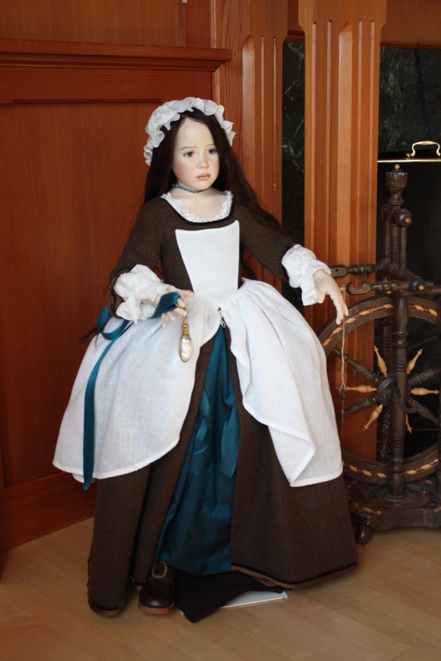 Процесс создания фарфоровых кукол - Джинн Гросс (Jeanne Gross). Часть пятая: Машина времени