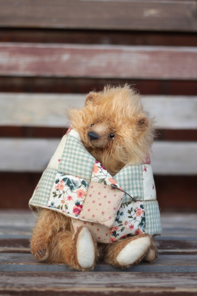 Мишка тедди Одеялкин — Авторские мишки Тедди и друзья: фото (фото 8)