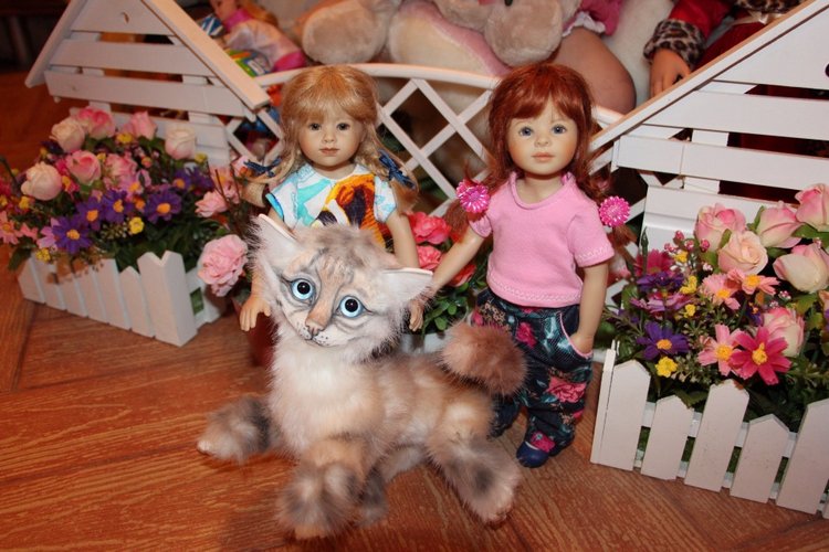 В гостях у плюшек — Куклы Heidi Plusczok (Хайди/Хейди Плюсчок) — фото