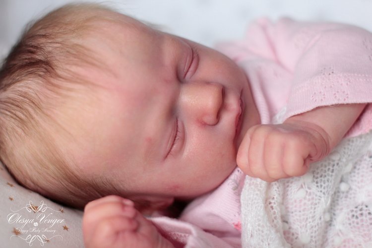 Моя кроха Эшли. Кукла реборн Олеси Венгер