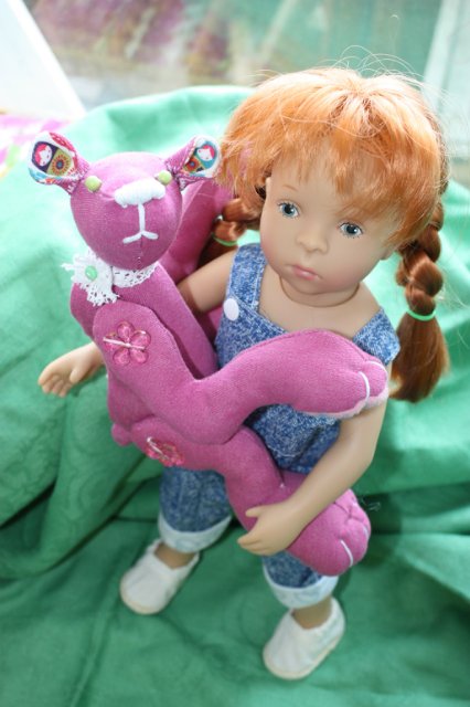 Мишка Матрёшка — Текстильные игрушки и примитивы: кофейные