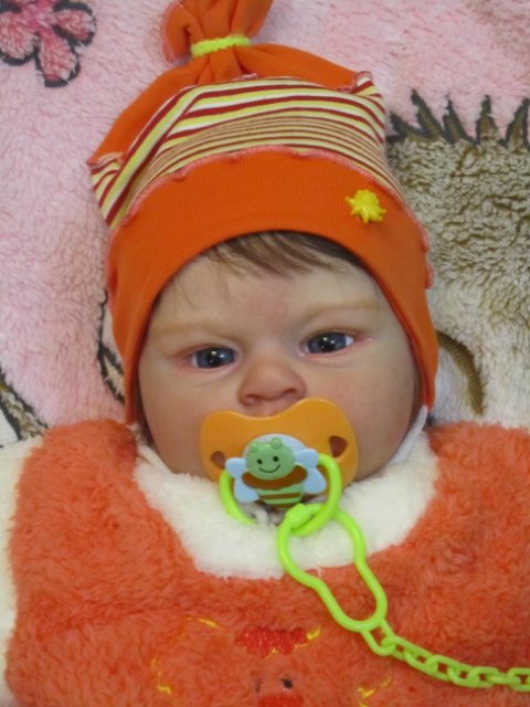 Пасхальная Маечка.Кукла реборн из Каморки папы Карло