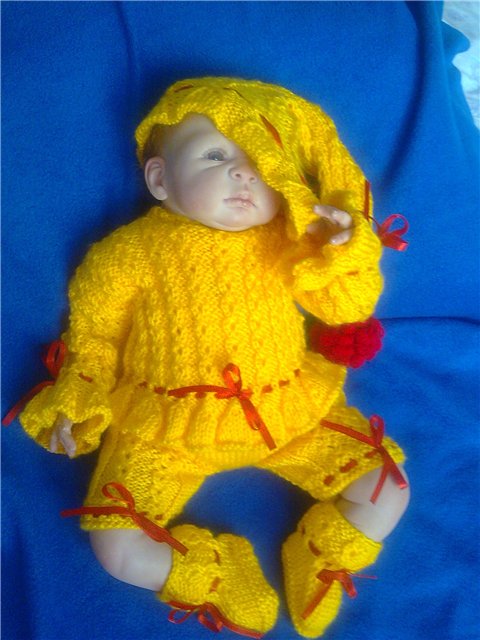 Бантики,помпошки - для маленькой крошки (фото 9)