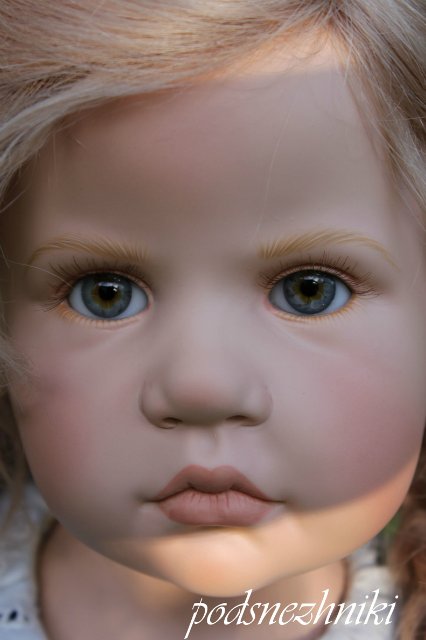 Летние девочки - редкие белокурые красавицы от Хильдегард Гюнцель для Walterhäuser Puppenmanufaktur