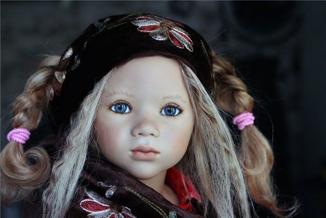 "Игрушки" для взрослых людей. TAMINA из коллекции 2006 года от Annette Himstedt