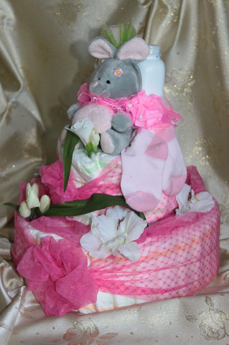 Тортик из памперсов — Другие хобби и увлечения: сад (фото 2)