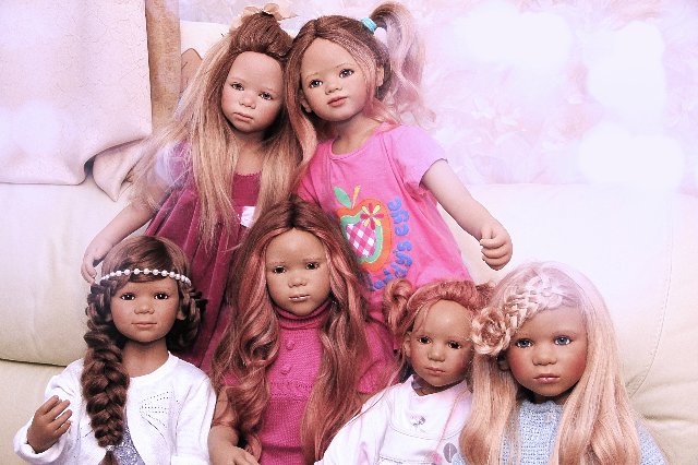В нашем полку прибыло! Коллекционные куклы Annette Himstedt