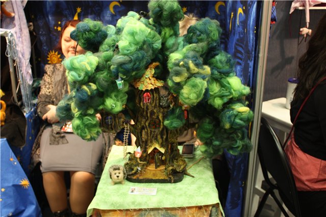 Дом, где бывают куклы. Выставка кукол на Тишинке 2012