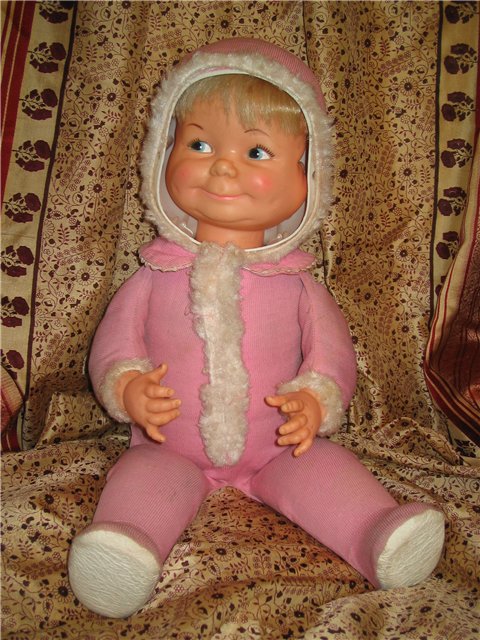 Три настроения одной куклы. Антикварная кукла 1967 года