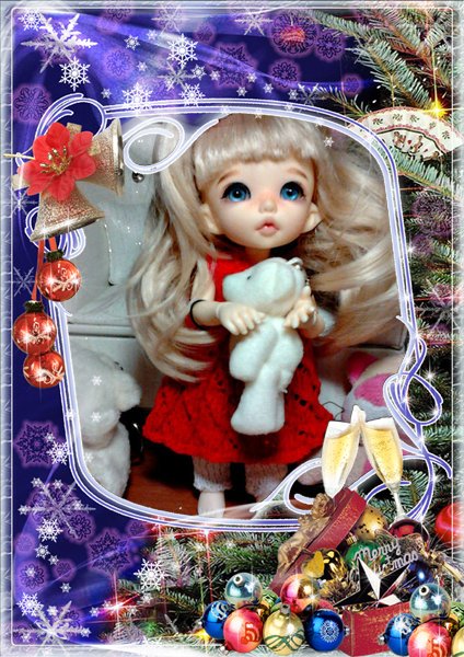 Мама,скоро Новый Год? Кукла бжд PukiFee Ante | Бэйбики Мама,скоро Новый Год? Кукла бжд PukiFee Ante