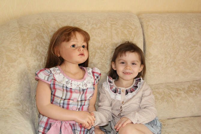 Девочка Эвелина — Куклы Реборн (Reborn): работы мастеров