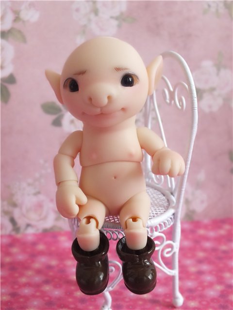 А кто к нам приехал!... Крошка гном Бильбо от Dream High Studio (фото 7)