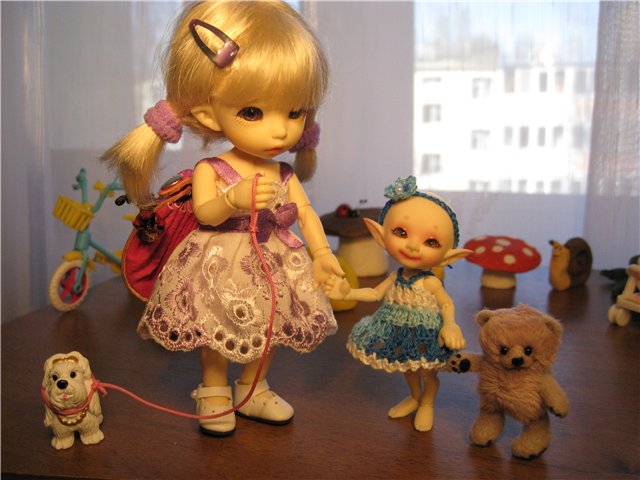 Поделки для дачи. Куклы БЖД - Пукифи Анте и реалпуки Пупу