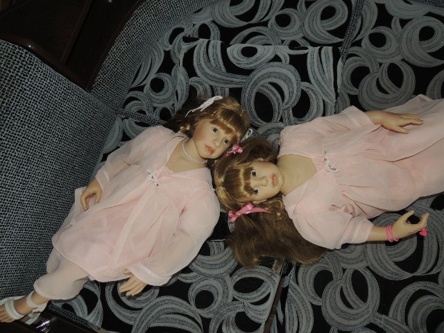Куклы близнецы от Elissa Glassgold dolls