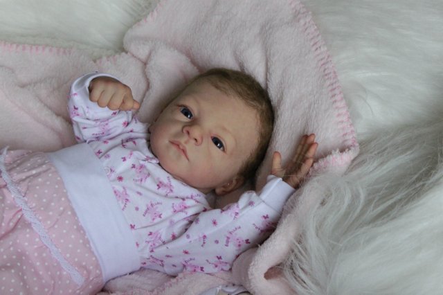 Розана - цветочек, роза... Куколка реборн Виктории Вишни