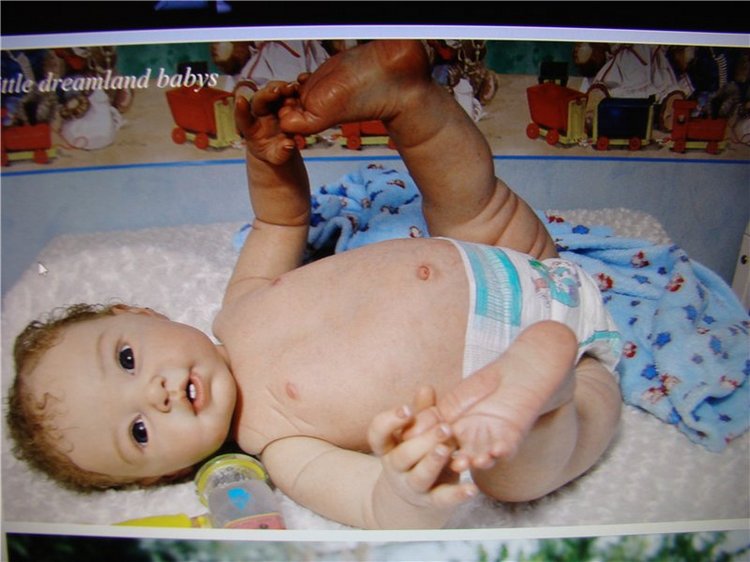 Увидела симпатичного мальчишку. Reborn Prototype Toddler, sculpt Adrie Stoete