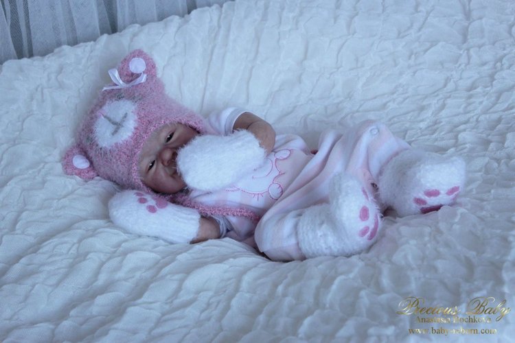 Мой маленький котёнок! Кукла реборн Анастасии Бочковой