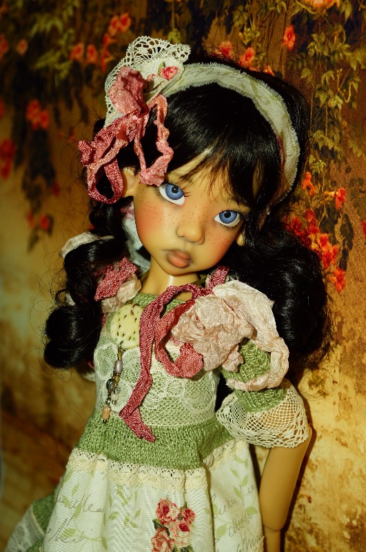 А мы нарядные такие... Кукла от Kaye Wiggs (фото 4)