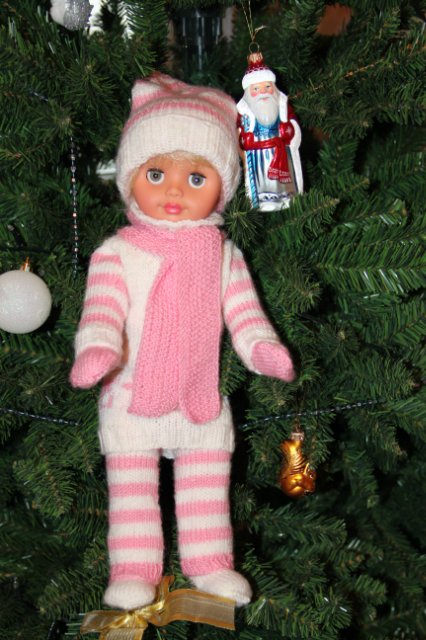 Как мы куколку на праздник собирали