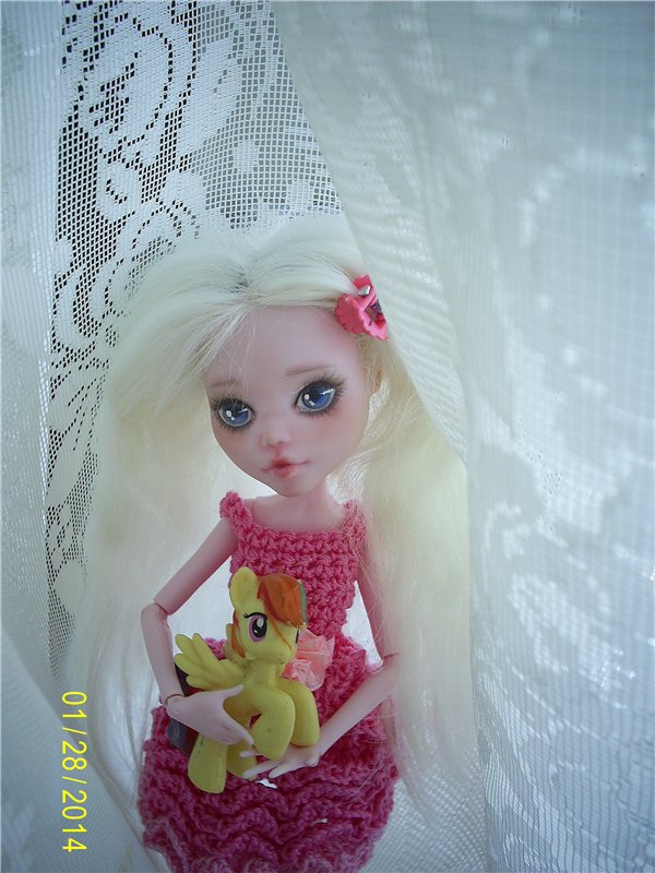 Моя маленькая нежная мисс... ООАК Monster High (фото 6)